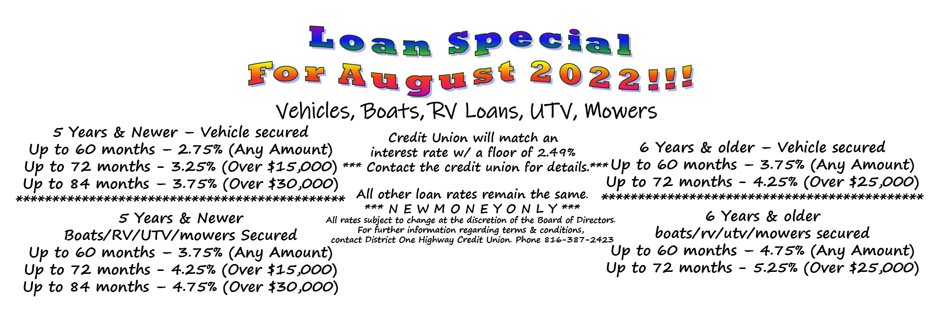 Loan Special